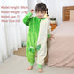 Warm Flannel Kids Sleepsack Pyjamas with Cute Cartoon Animal Prints