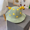 Cute Cartoon Giraffe Bucket Baby Hat