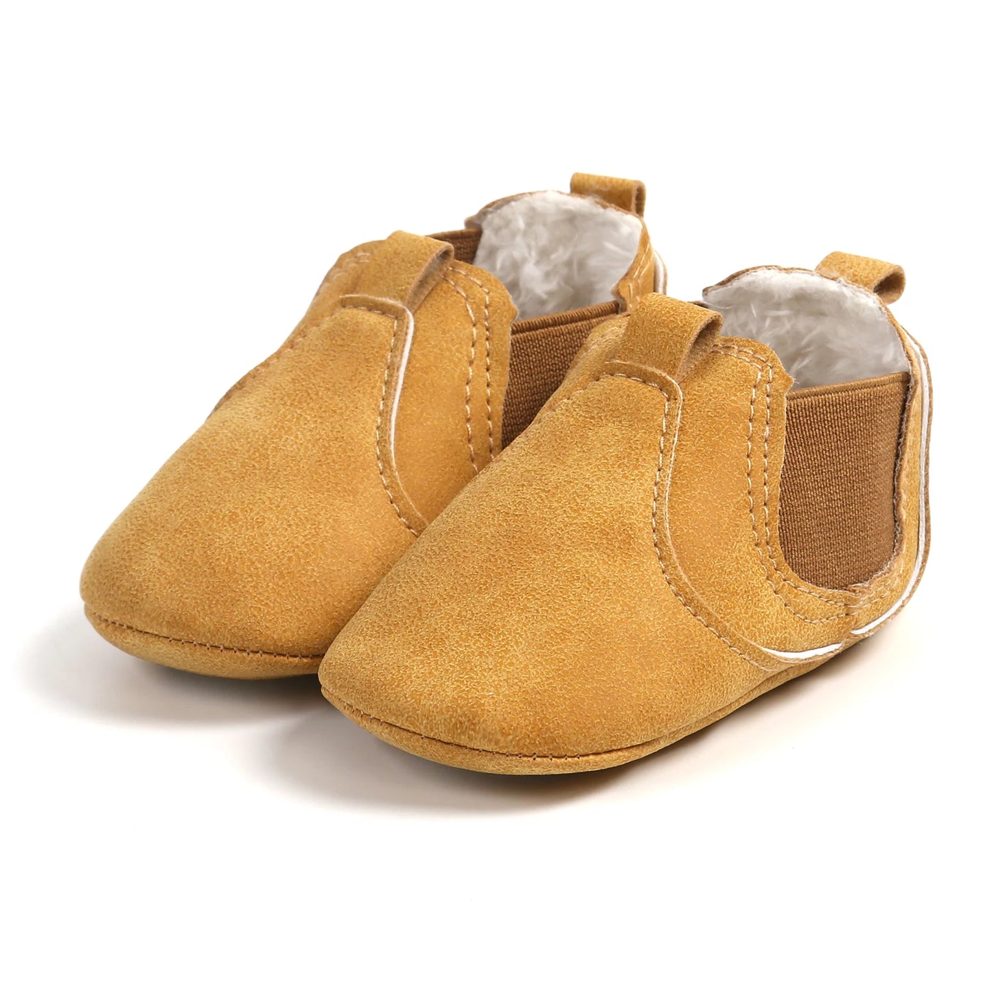LittleStep Vintage Baby Booties | Warm Anti-Slip Soft Sole Infant Shoes 0-18M