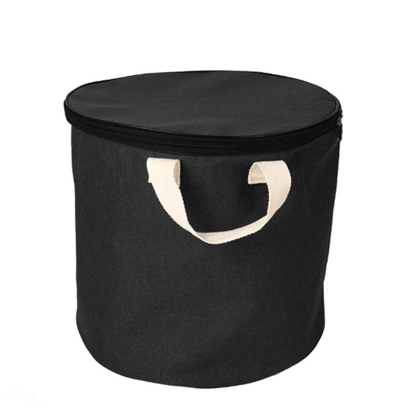 Foldable Toy Storage Bucket with Play Mat