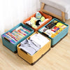 Colorful Foldable Storage Crates with Lids