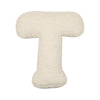 Lambswool Alphabet Pillows – Soft Plush Letter Cushion for Nursery and Playrooms