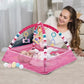 Deluxe Baby Play Gym with Hanging Toys and Soft Activity Mat