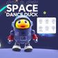 Space Duck Dancing Robot Toy with Lights and Music