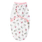 100% Cotton Newborn Swaddle Wrap for Calm, Cozy Sleep