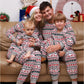 Festive Snowflake Family Matching Pajamas Set