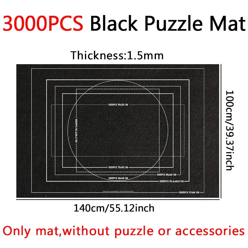 Felt Puzzle Storage Mat