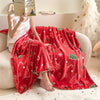 Christmas Flannel Blanket Soft Cozy Holiday Throw