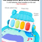 Baby Piano Play Gym with Music Mat and Sensory Toys