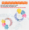 Fruit Silicone Baby Teether Toy Set