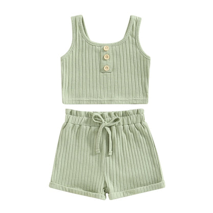 Sassy Summer Baby Girl Outfit