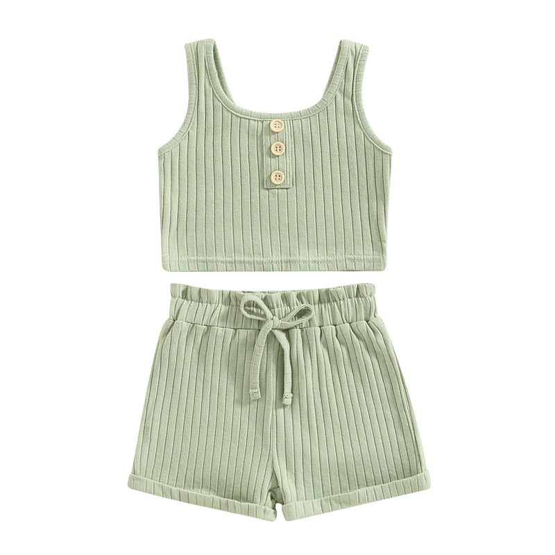Sassy Summer Baby Girl Outfit