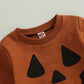 Pumpkin Face Baby/Infant Sweatshirt & Pants