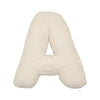 Lambswool Alphabet Pillows – Soft Plush Letter Cushion for Nursery and Playrooms