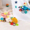 Soft Plush Animal Rattle Toy | Teething & Crib Hanging Toy for Infants