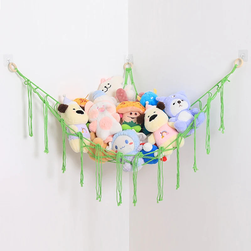 Corner Toy Hammock Net for Stuffed Animals