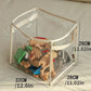 Transparent Toy Storage Box for Kids