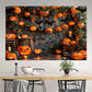 Pumpkin Halloween Backdrop - Autumn Party Banner for Photos & Decor