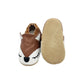 WildStep Leather Baby Moccasins | Animal Soft Sole First Walker Shoes 0-24M