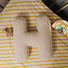Lambswool Alphabet Pillows – Soft Plush Letter Cushion for Nursery and Playrooms