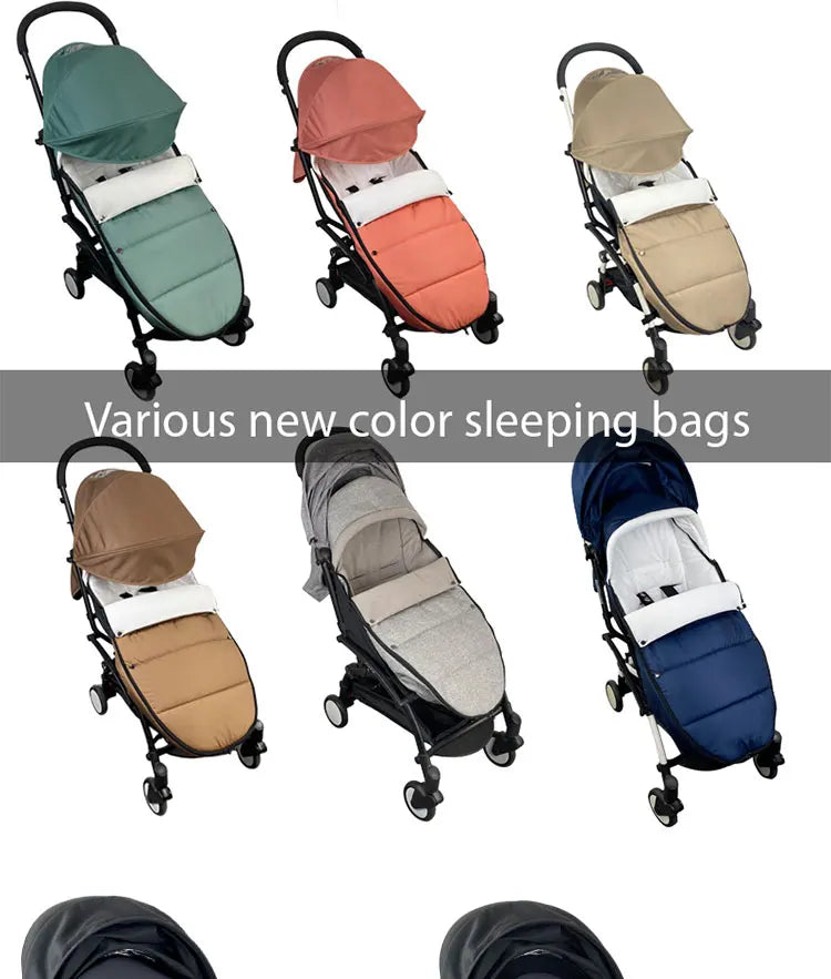 Waterproof Stroller Footmuff Sleeping Bag for Warm, Cozy Pram Rides