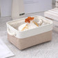 Linen Storage Baskets with Rope Handles