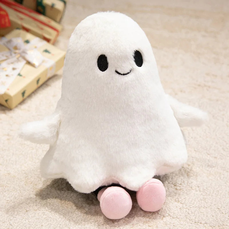 Cute Ghost Plush Toy - Soft Halloween Ghost Pillow for Kids & Room Decor