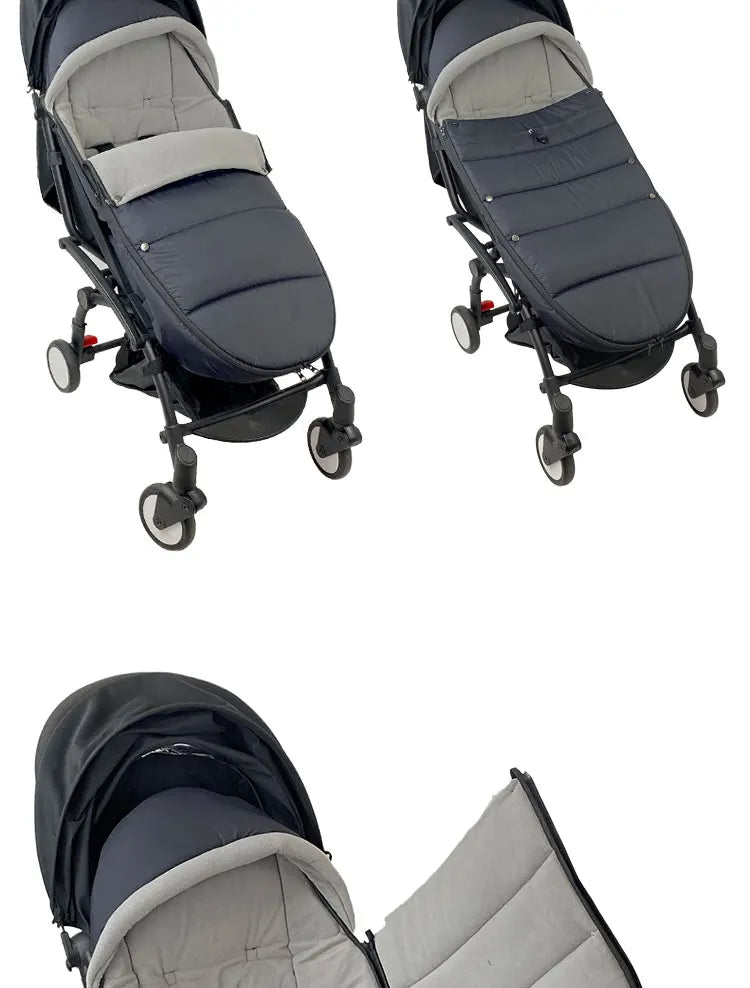 Waterproof Stroller Footmuff Sleeping Bag for Warm, Cozy Pram Rides