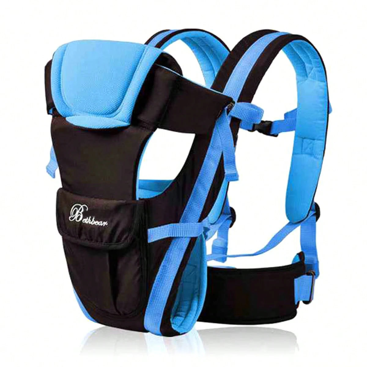 FlexFit 4-Position Baby Carrier Backpack – Adjustable Newborn to Toddler Support