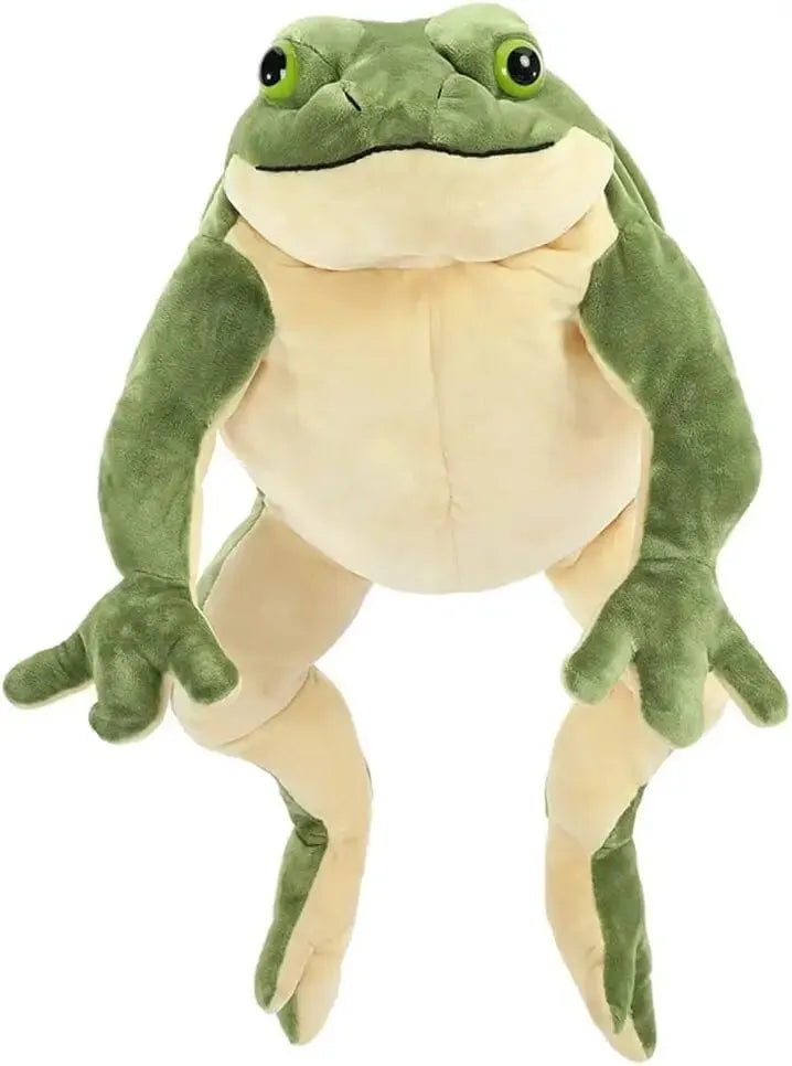 Frog Plush Toy - Soft Green Stuffed Animal for Kids