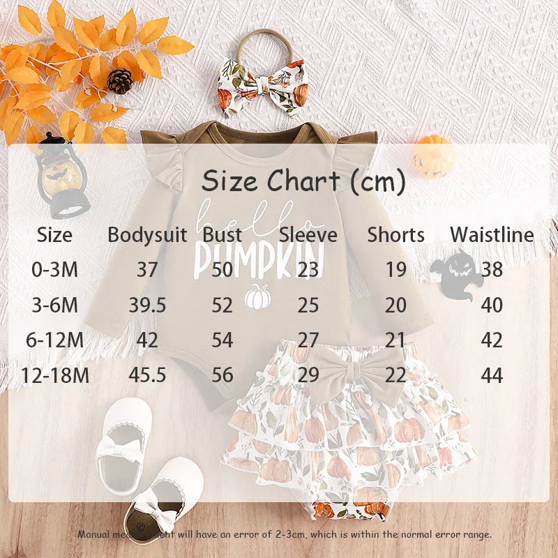 Girls Halloween Bodysuit and Bloomer