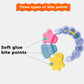 Fruit Silicone Baby Teether Toy Set