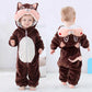 Kids Animal Onesie Pyjamas for Warm Winter Nights & Cozy Playtime