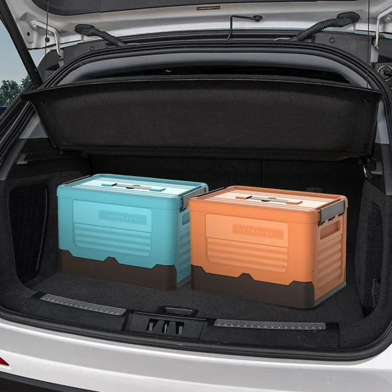 Colorful Foldable Storage Crates with Lids