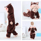 Kids Animal Onesie Pyjamas for Warm Winter Nights & Cozy Playtime