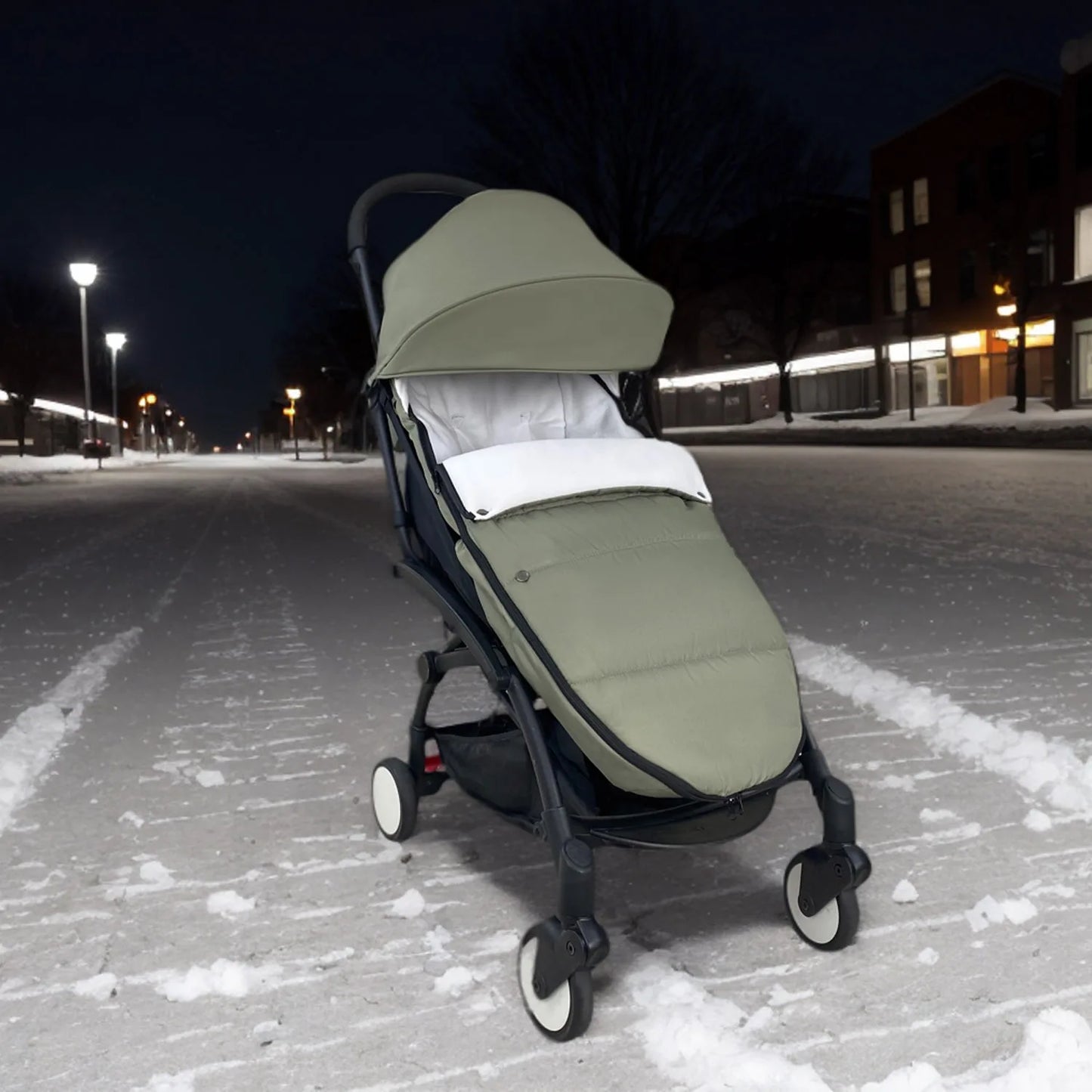 Waterproof Stroller Footmuff Sleeping Bag for Warm, Cozy Pram Rides