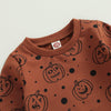 Pumpkin Dots Sweatshirt & Pants