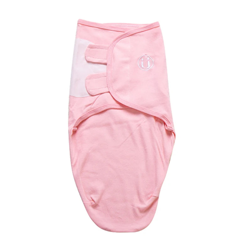100% Cotton Newborn Swaddle Wrap for Calm, Cozy Sleep