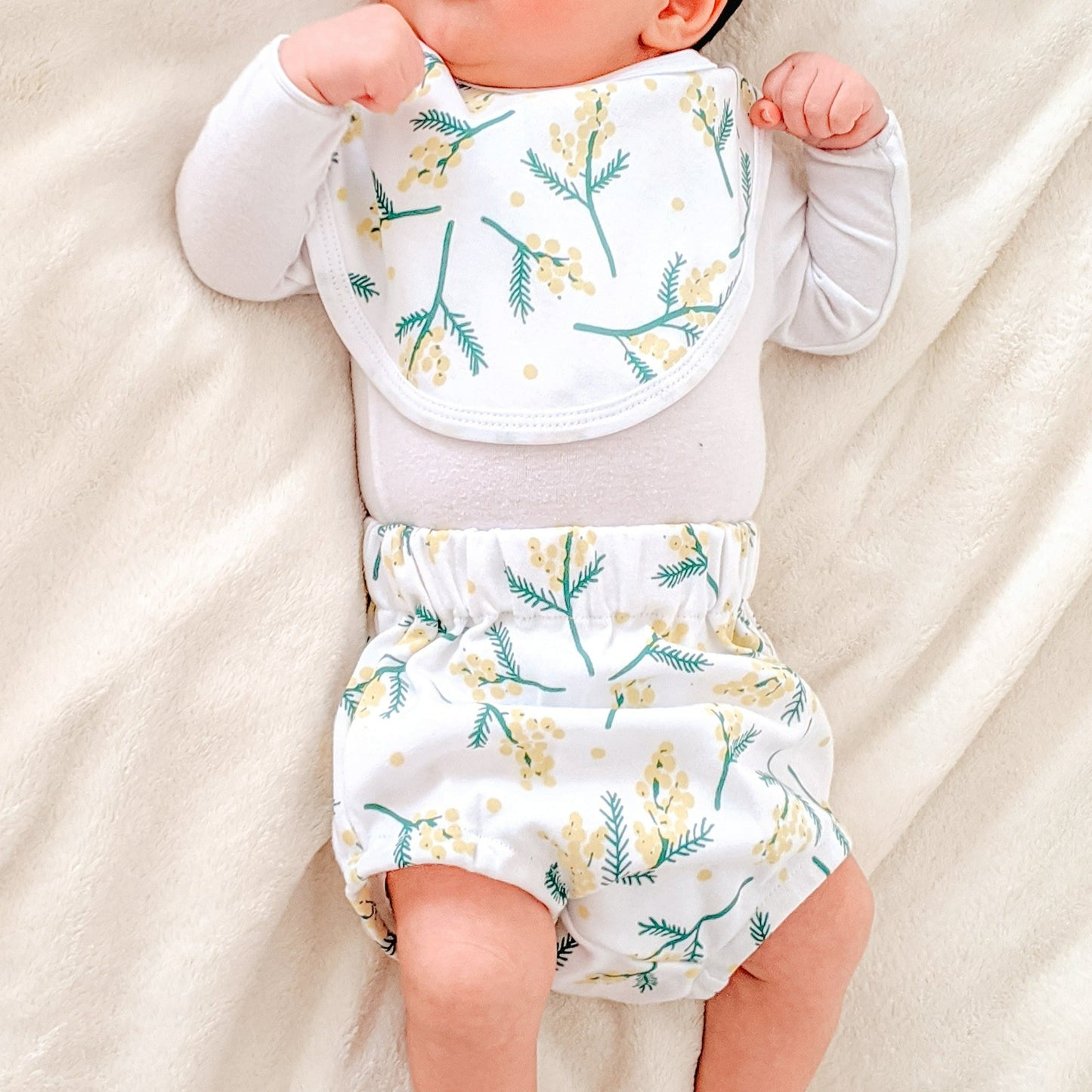Australiana print baby clothes