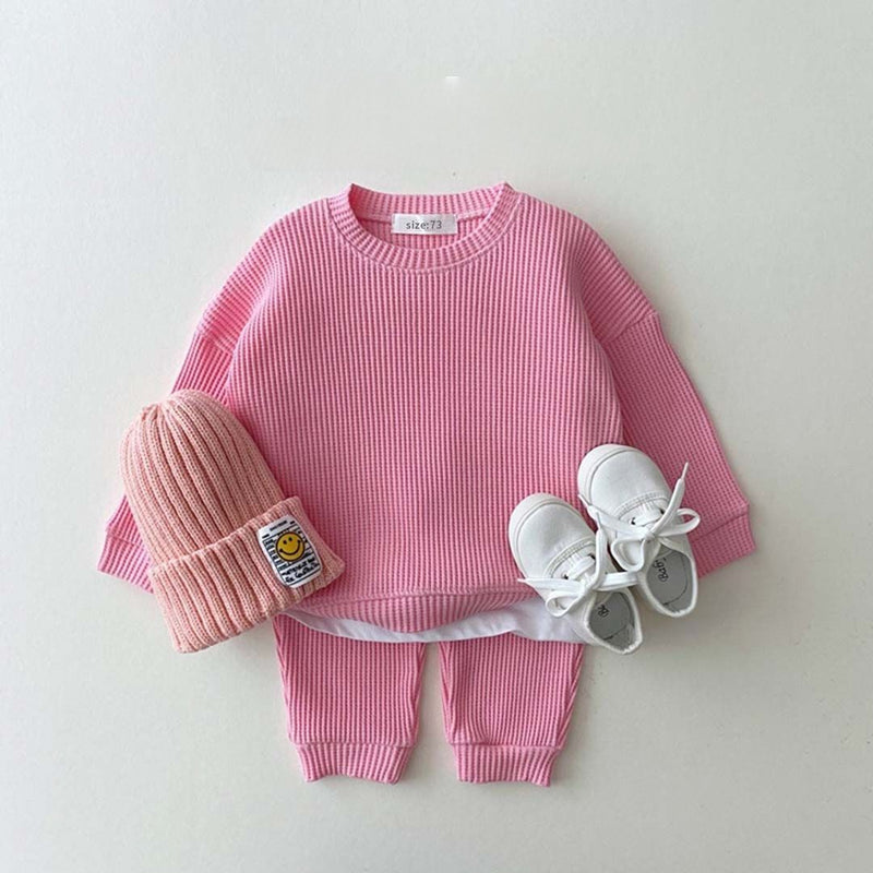 Waffle Baby Clothing Set