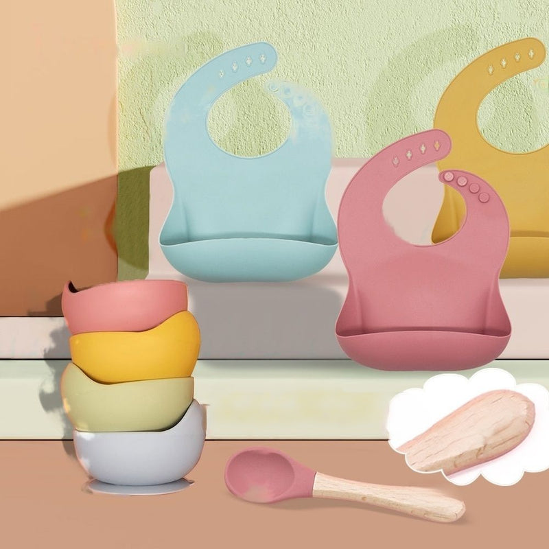 Silicone Suction Cup Bowl Set