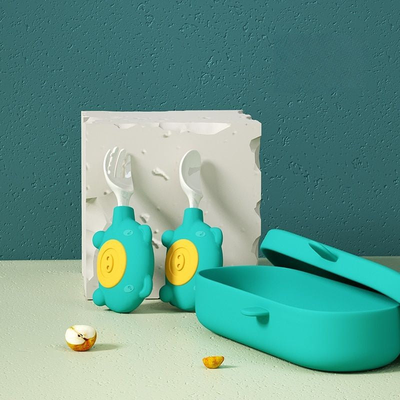 Cartoon Baby Utensils Set