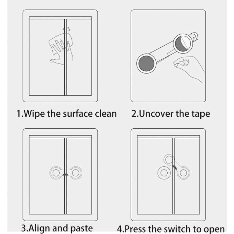 Child Safety Plastic Lock