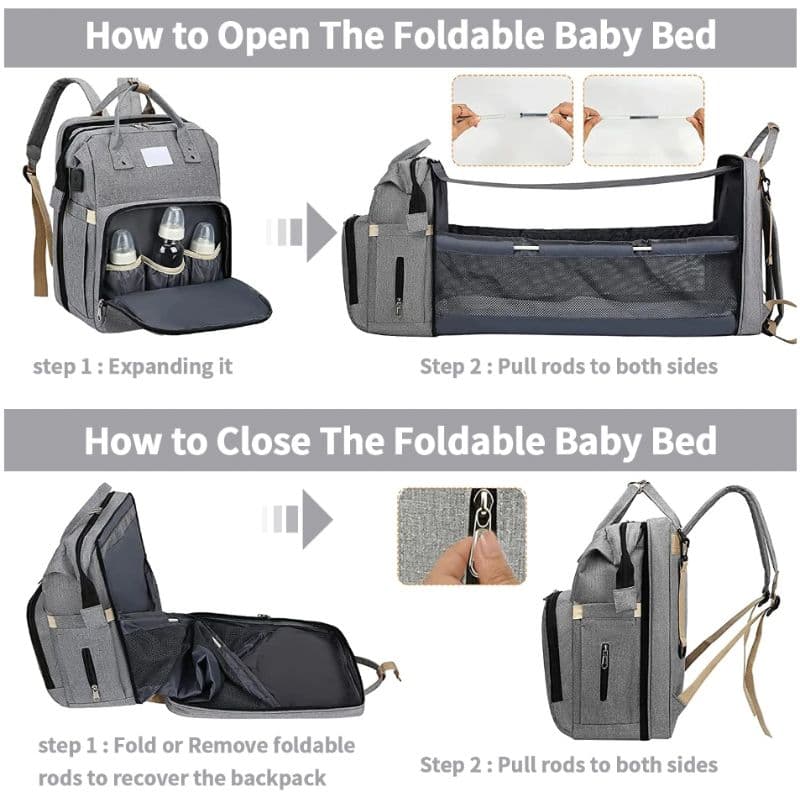 Multi-functional Maternity Backpack/Crib