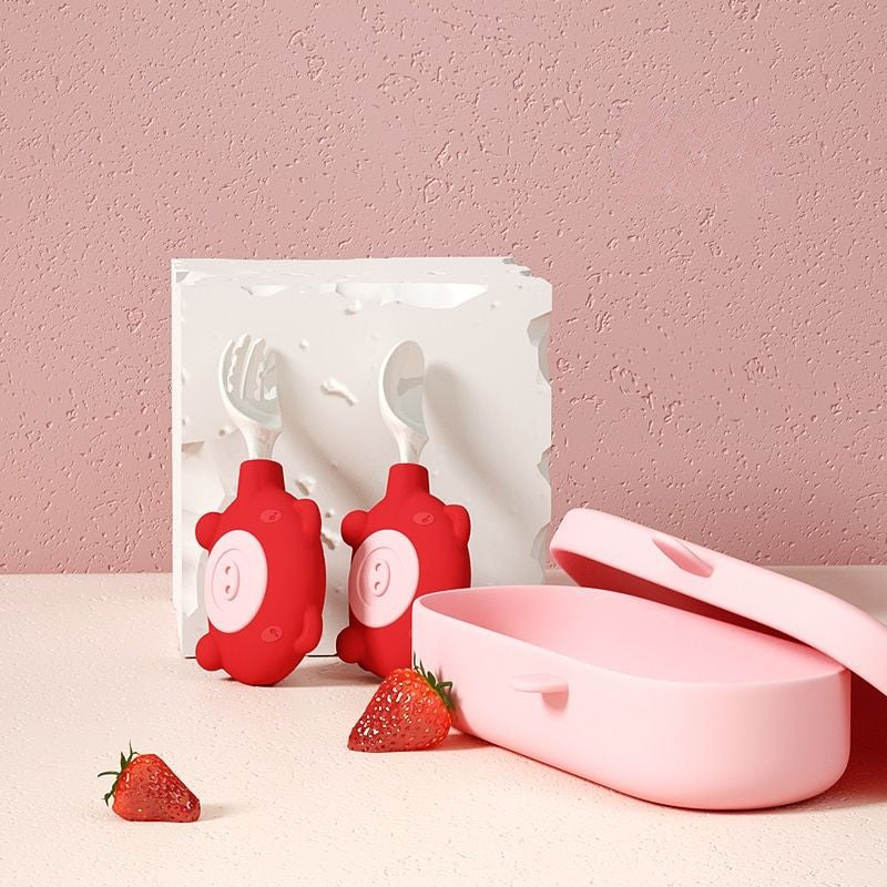 Cartoon Baby Utensils Set
