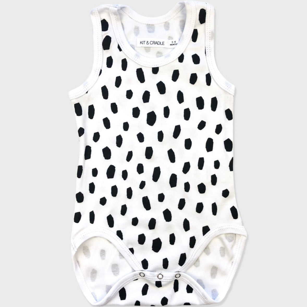 Black Dalmatian Singlet Bodysuit Kit & Cradle