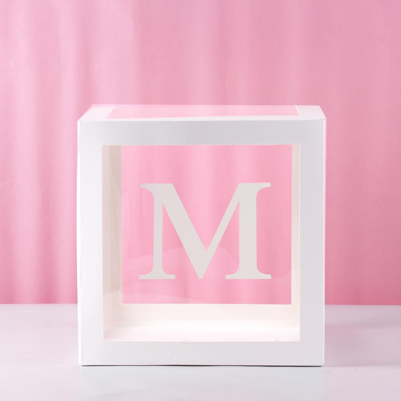 Transparent Baby Name Letter Box