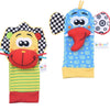 Animal Rattle Baby Socks
