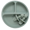Solid Silicone Plate Set