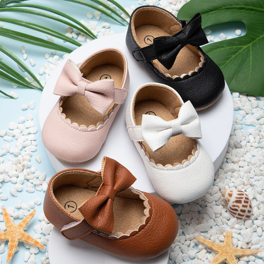 Bowknot Non-Slip Baby Shoes